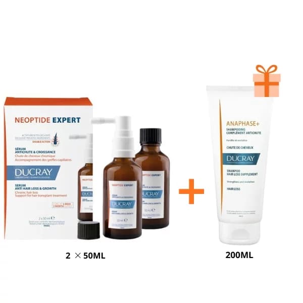 Ducray Neoptide Expert Sérum Anti-Chute 50 ml + Shampooing 200 ml Offert