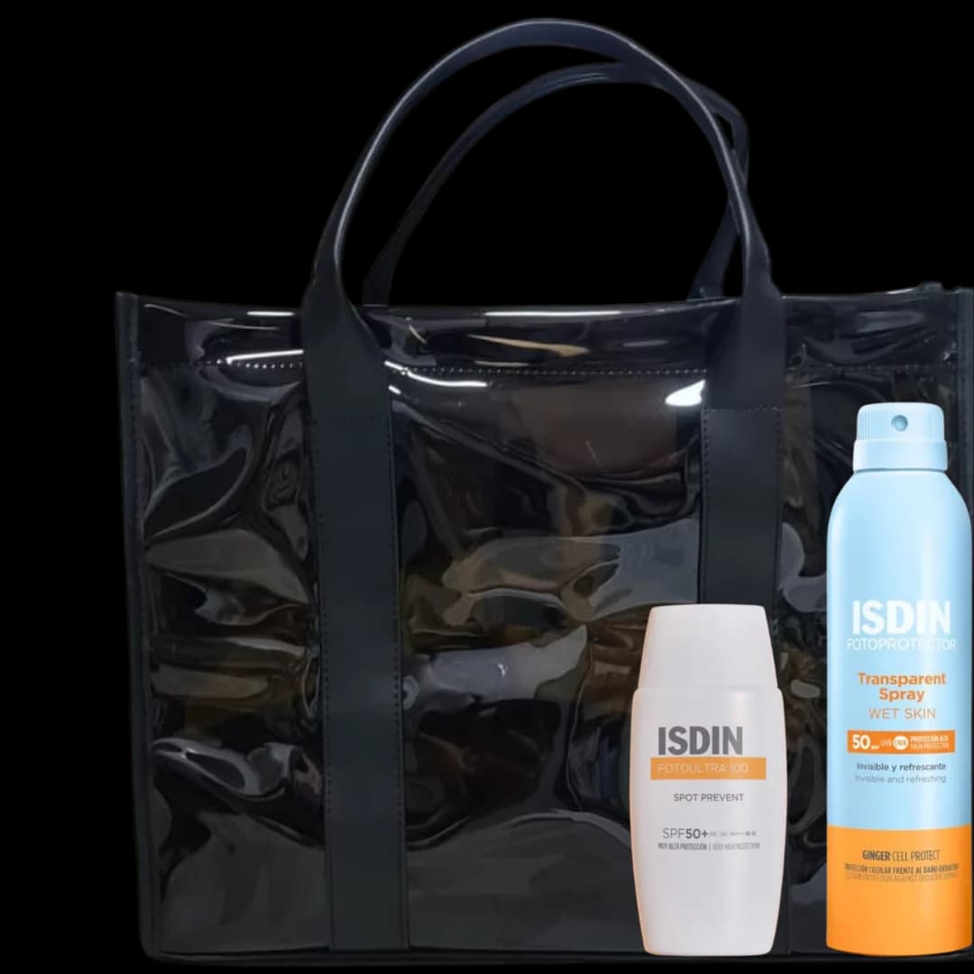ISDIN Pack Spray Adulte 250 ml + Écran Spot Prevent Invisible SPF50+ avec Sac Offert