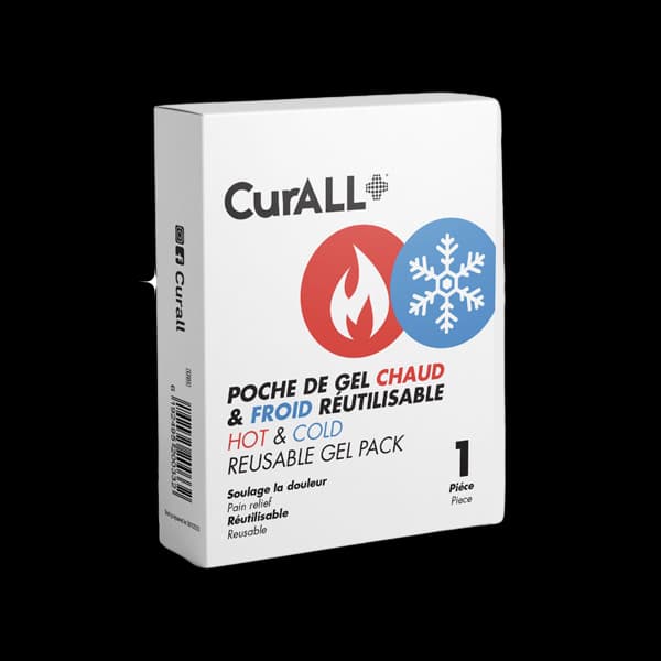 Curall Poche de Gel Chaud Froid Réutilisable