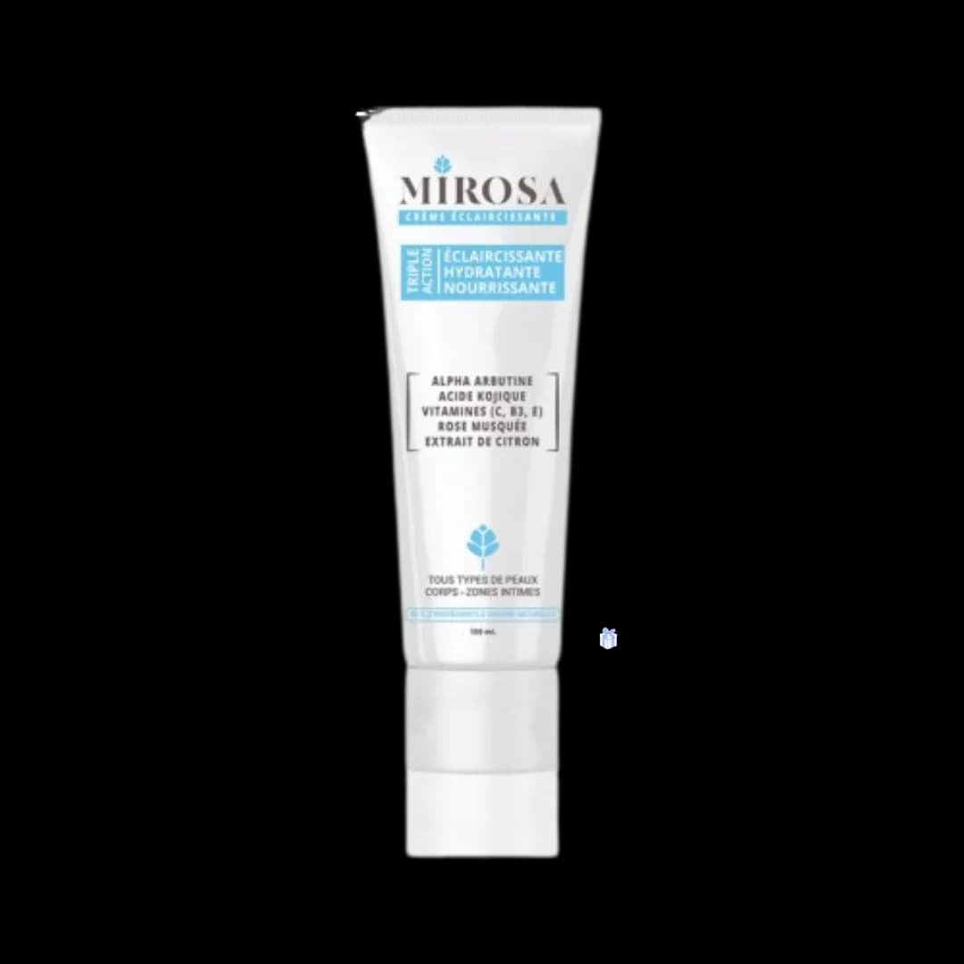 Mirosa Crème Éclaircissante Visage Corps et Zone Intime 100 ml