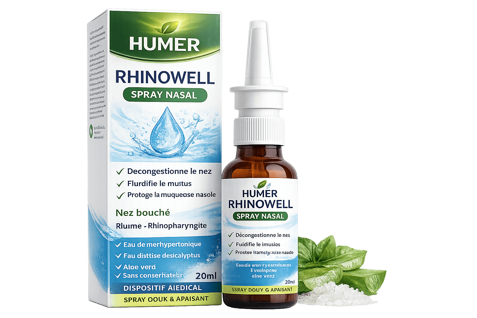 RHINOWELL Spray Nasal 20 ml – Confort Respiratoire
