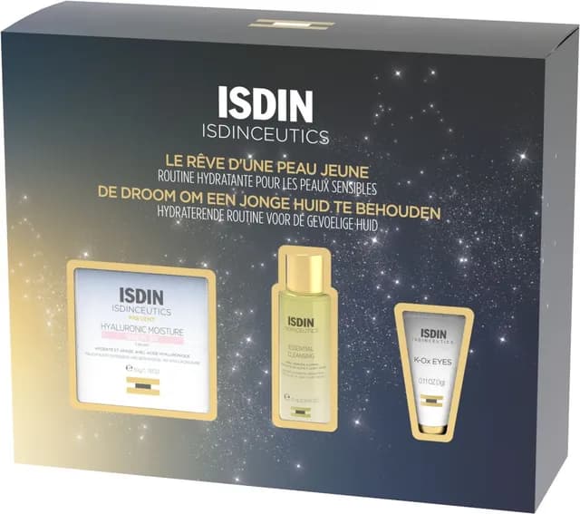 Isdin Isdinceutics Coffret Routine Hydratante Peaux Sensibles 3 Produits