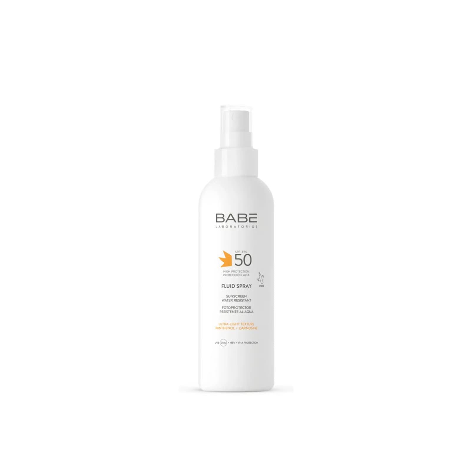 Babe Spray Corps Fluide Et Résistant A L’Eau SPF50 200ML