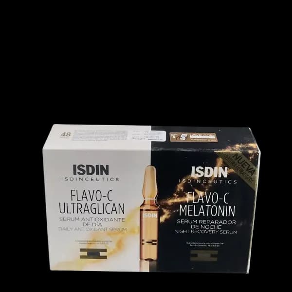 ISDIN FLAVO-C DAY&NIGHT 10 AMP + 10 AMP