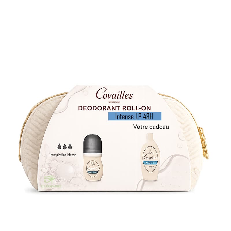 Rogé cavailles trousse déodorant roll on intense LP48h transpiration intense