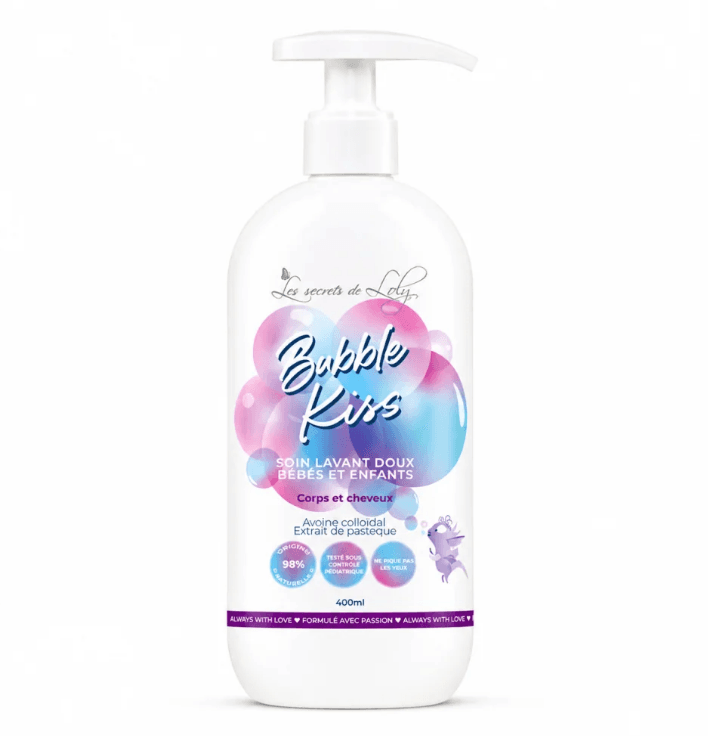 Les Secrets de Loly Bubble Kiss Soin Lavant Doux bébés et enfants