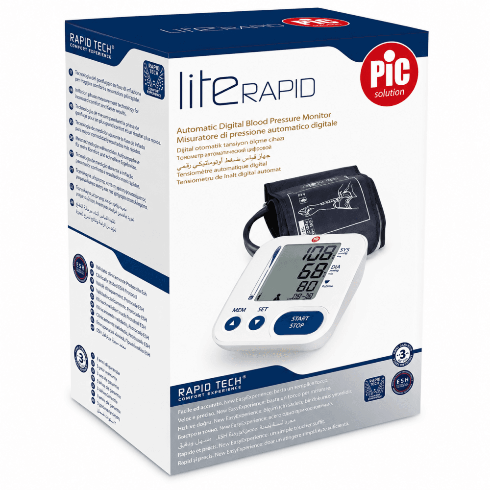 PIC SOLUTION – LITERAPID TENSIOMÈTRE BRASSARD