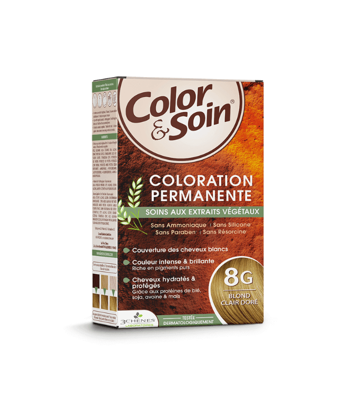 Color & Soin 8G – Blond Clair Doré
