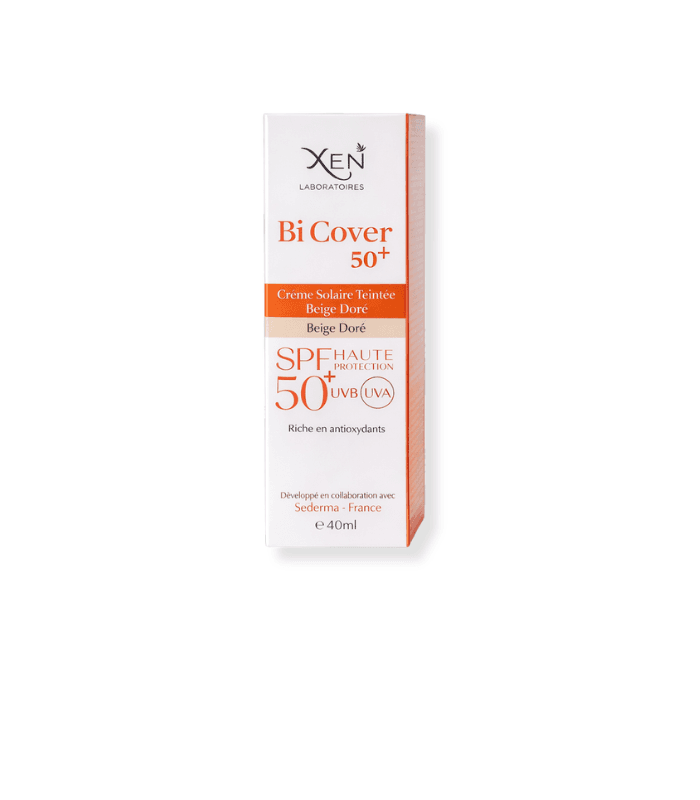 XEN BICOVER 50+ BEIGE DORE 40ML