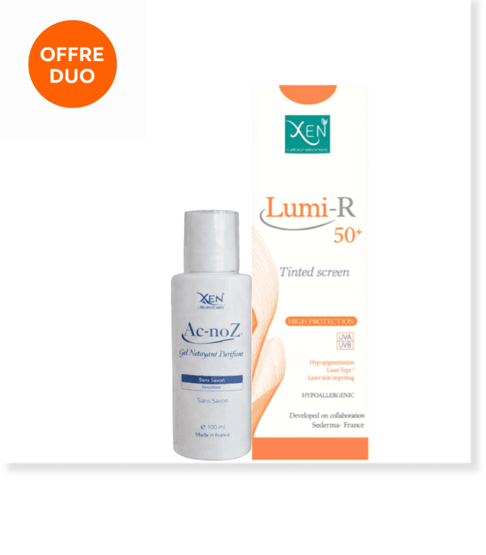 XEN DUO LUMI-R ECRAN+ AC-NOZ GEL