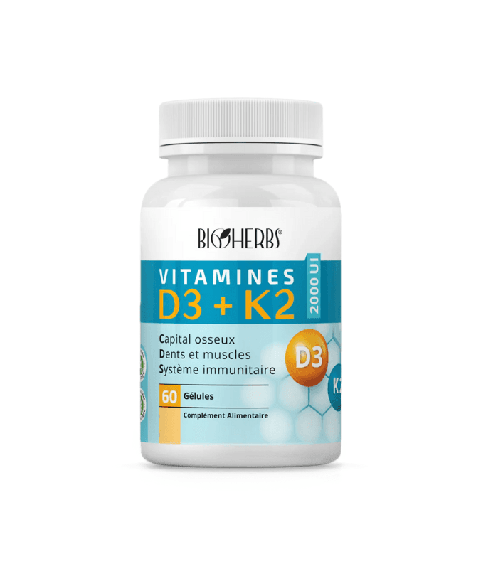 BIOHERBS VIT D3+K2