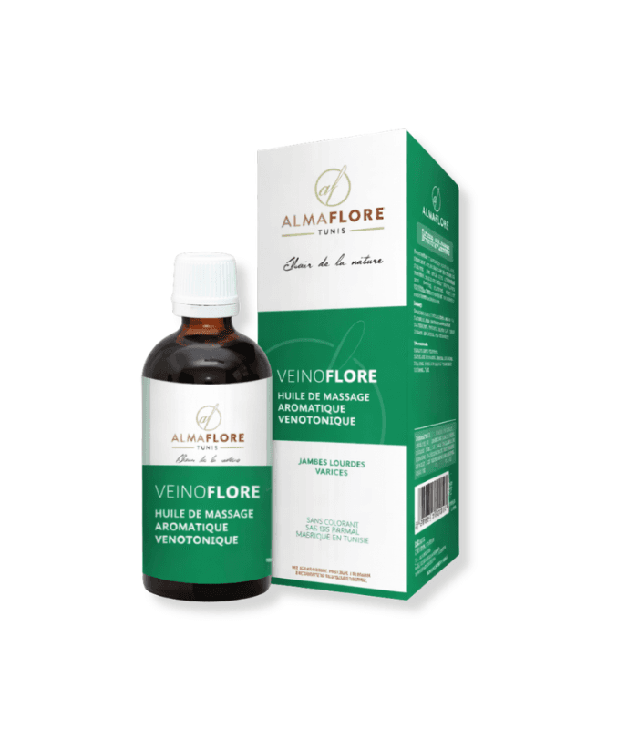ALMAFLORE Huile de Massage Veinotonique