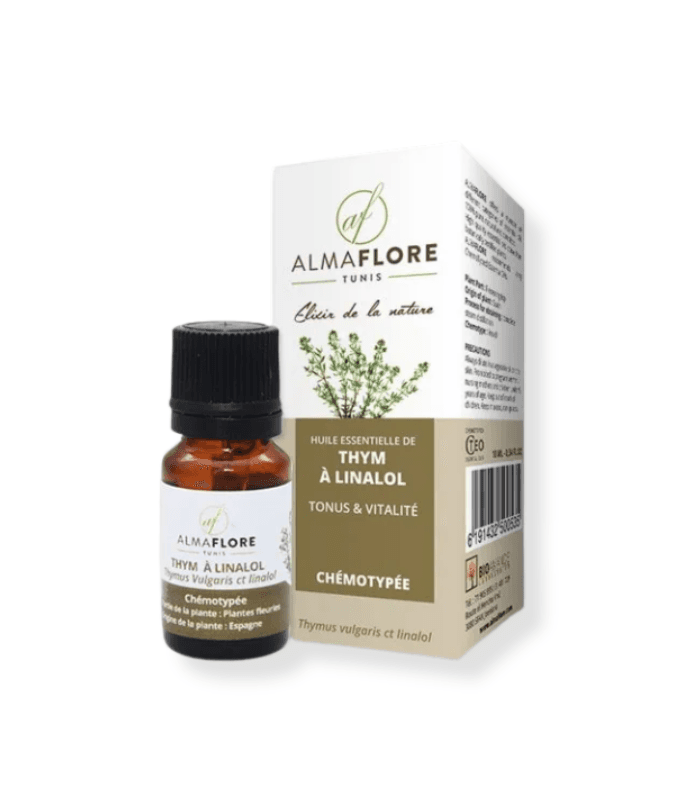 ALMAFLORE Huile essentielle Thym à Linalol