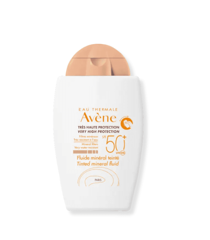 AVENE ECRAN 50+ FLUIDE MINERAL TEINTE