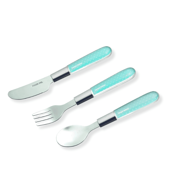 CANPOL BABIES Set 3 Couverts en Acier Inoxydable