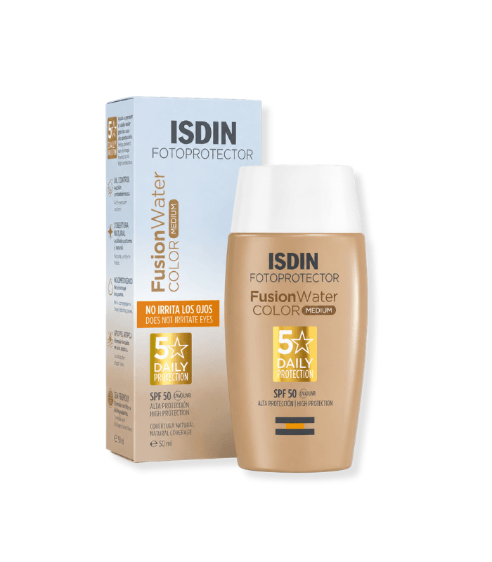 ISDIN ECRAN FUSION WATER COLOR MEDIUM SPF50+ 50ML