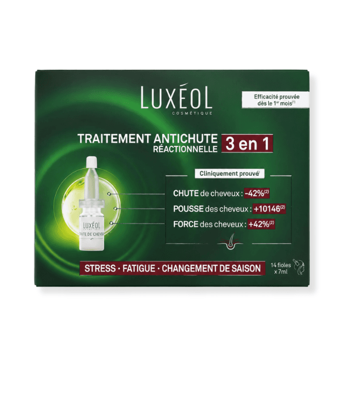 LUXEOL CHUTE DE CHX REACTIONNELLE 2EN1 AMP B/14