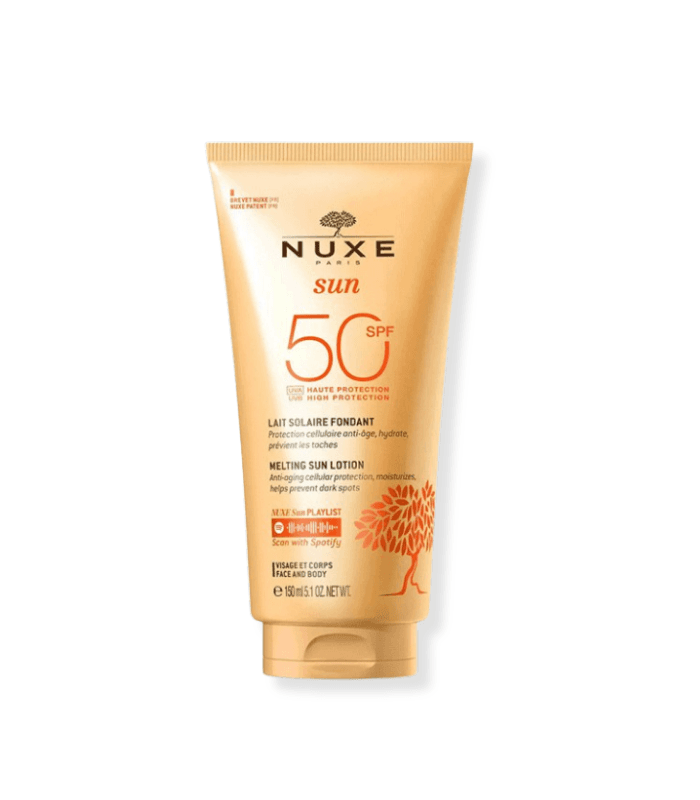 NUXE SUN LAIT SOLAIRE FONDANT SPF50+ 150ML 8878