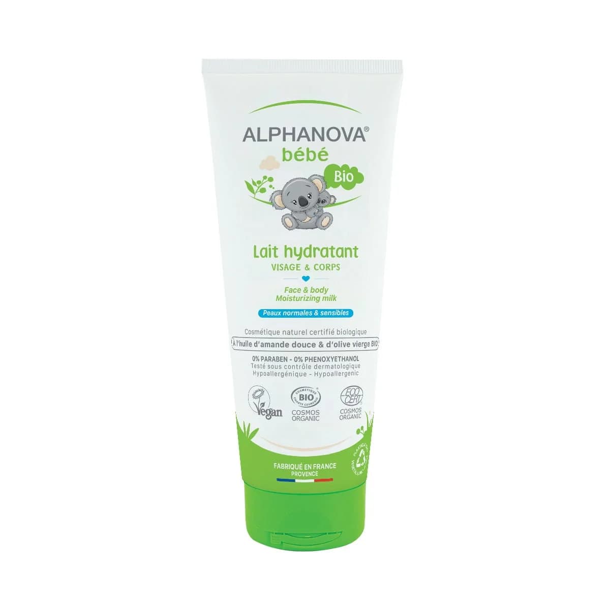 ALPHANOVA LAIT HYD VISAGE ET CORPS 200ML
