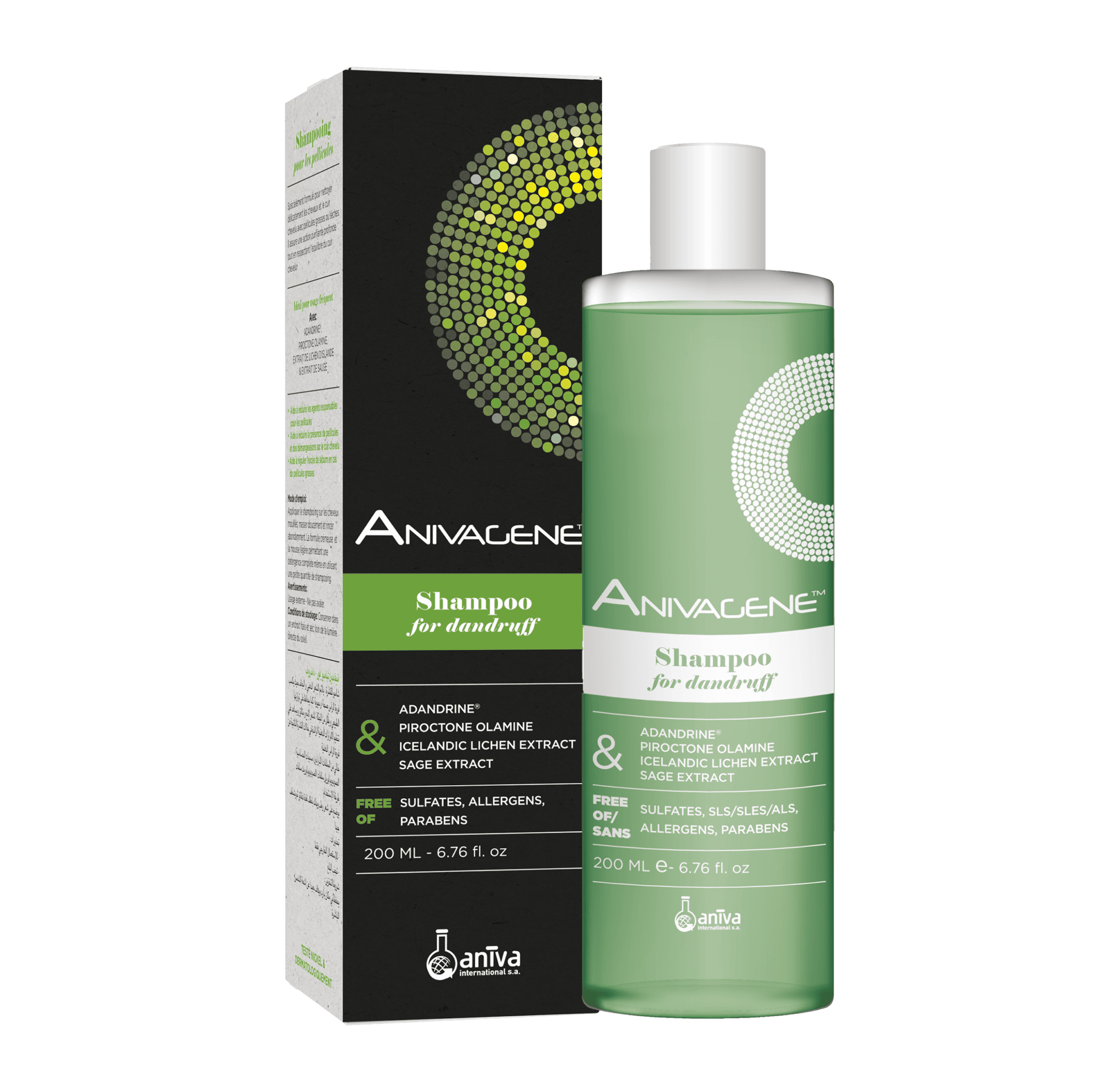 ANIVAGENE SHAMPOING ANTIPELLICULAIRE 200ML