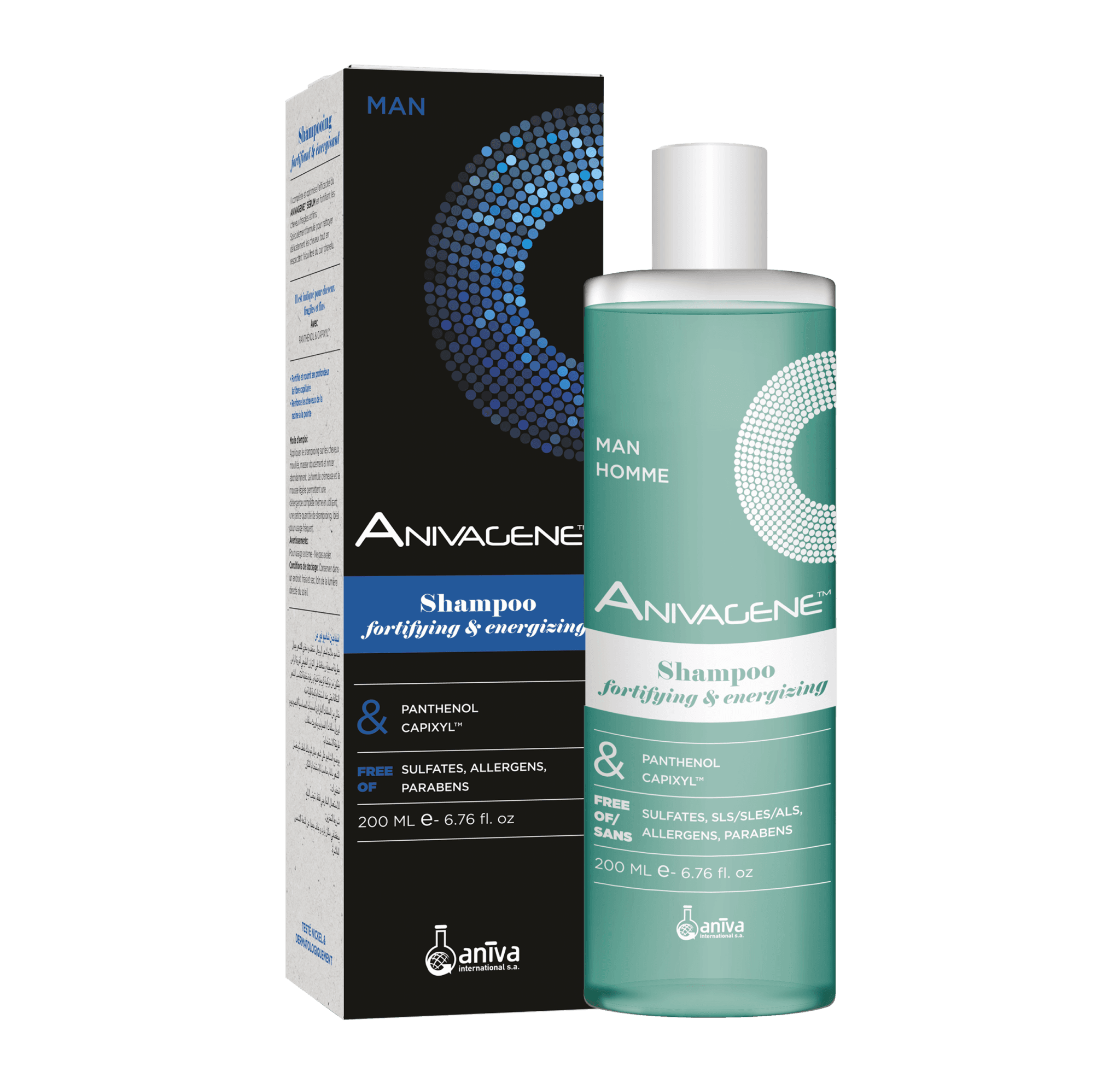ANIVAGENE SHAMPOOING MAN 200ML