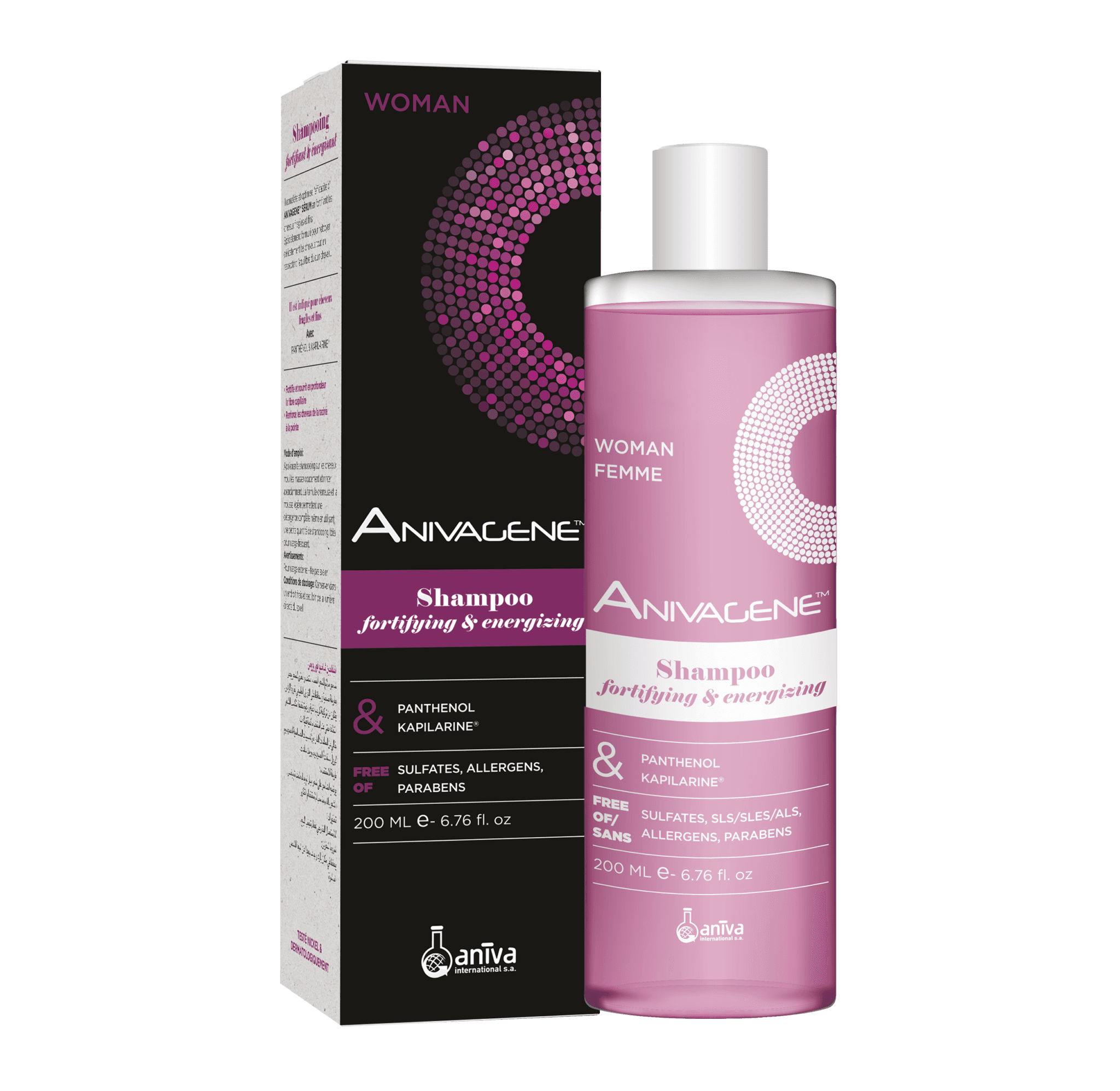 ANIVAGENE SHAMPOOING WOMAN 200ML