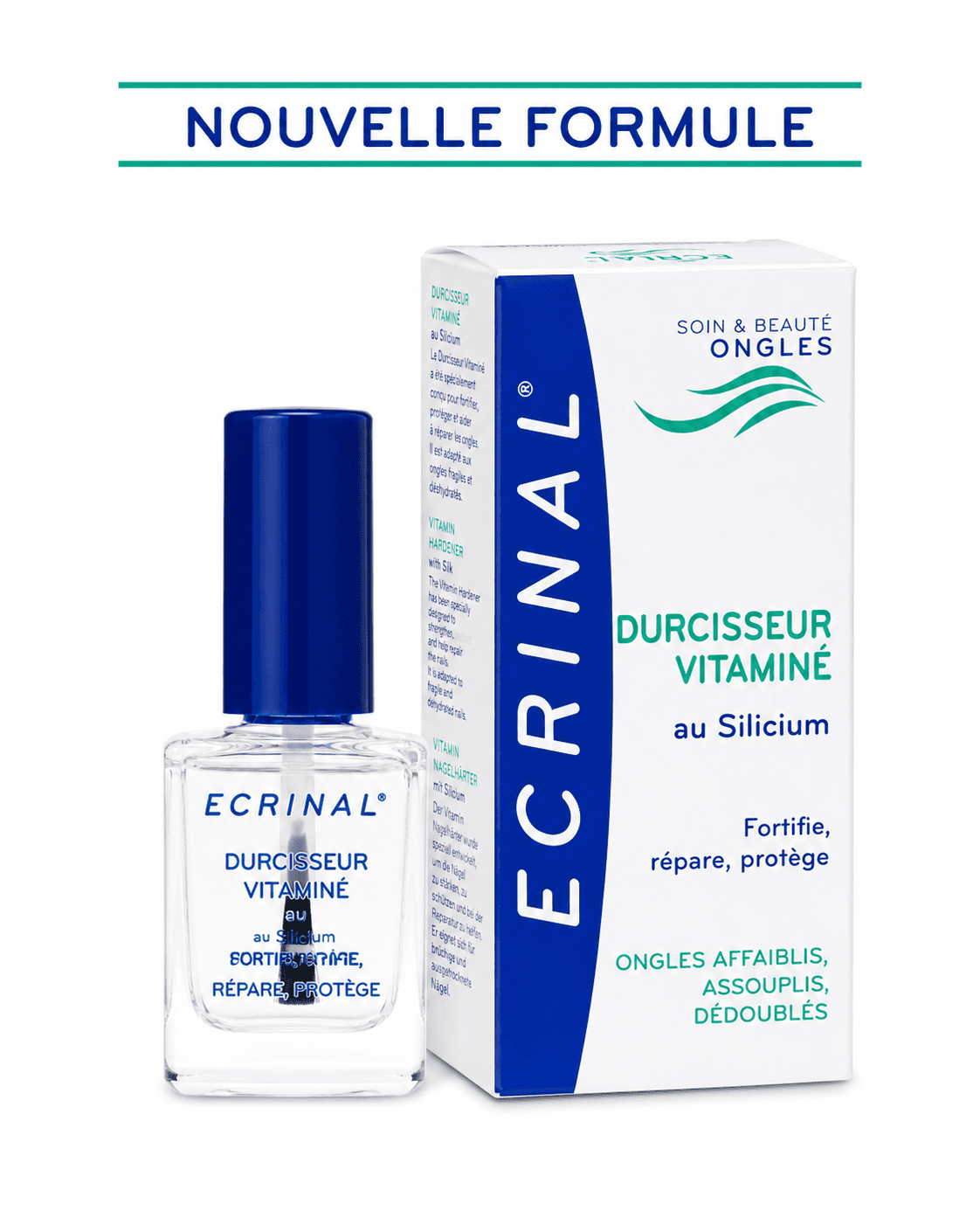 ASEPTA ECRINAL LIQUIDE DURCISSEUR VITAMINE 10ML