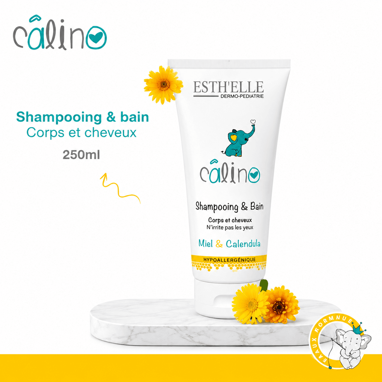 CALINO SHAM ET BAIN TUBE 250GR