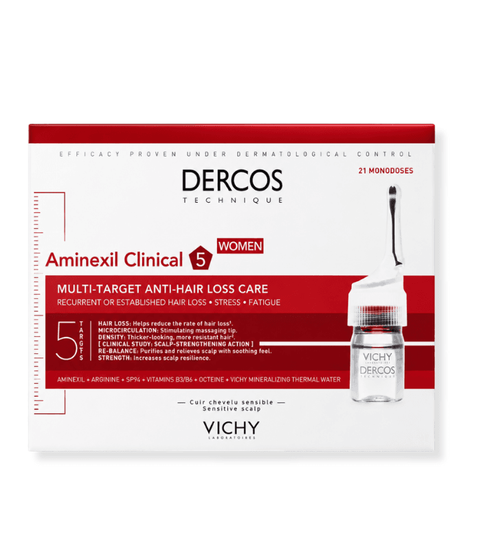 VICHY DERCOS AMINEXIL AMPOULES FEMME 21*6ML 2786