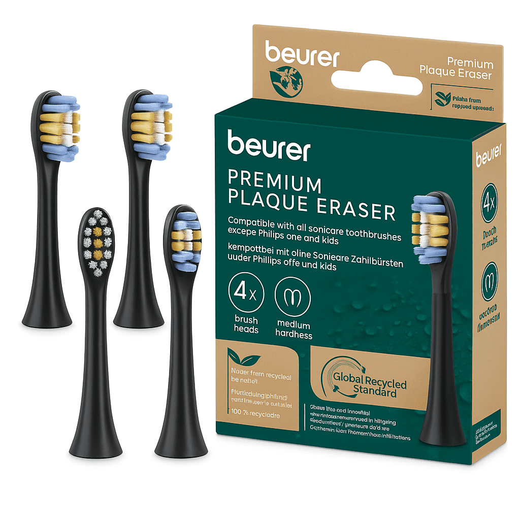 BEURER 4 BROSSETTES ANTI PLAQUE 10522
