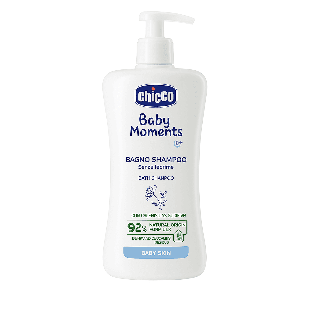 CHICCO BABY MOMENTS SHAMP CHX ET CORPS 500ML