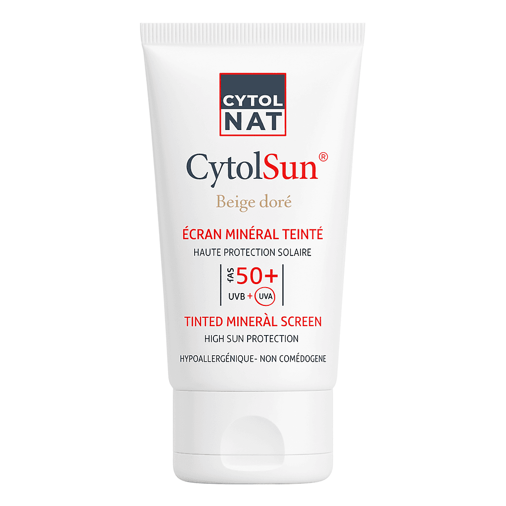 DAHLIA CYTOLSUN ECRAN MINERAL BEIGE DORE 02 50ML