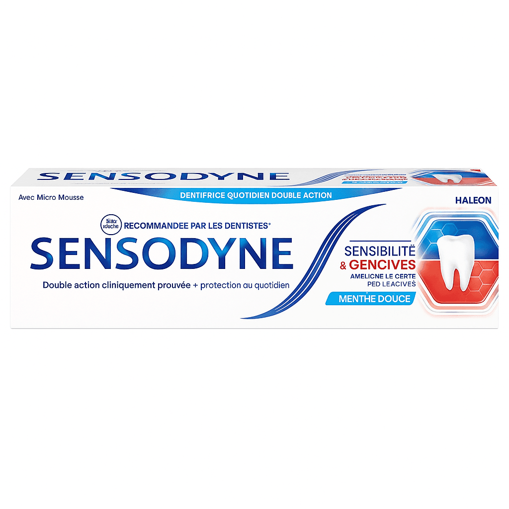 SENSODYNE DENTIFRICE SENSIBILTE ET GENCIVES 75ML