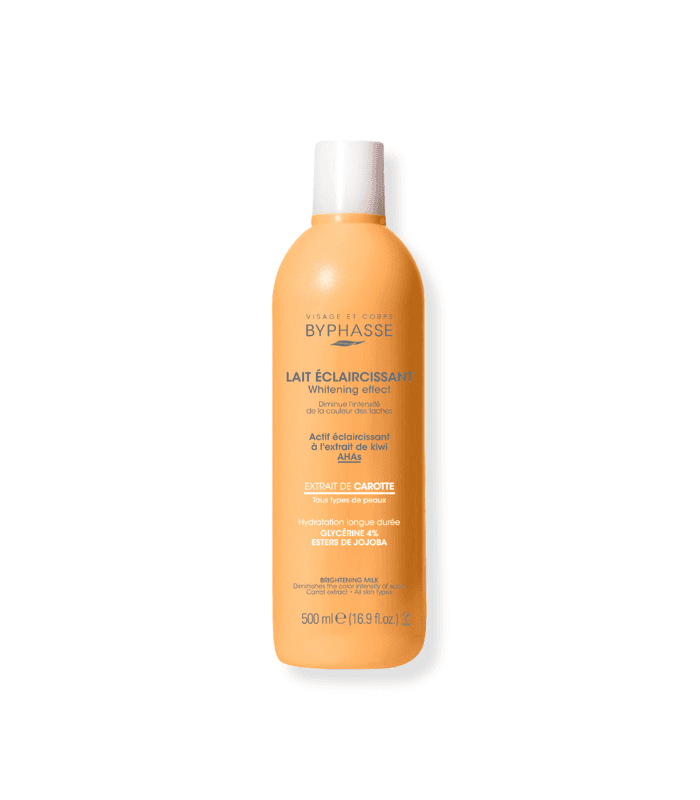 BYPHASSE LAIT ECLAIR EXTRAIT DE CAROTTE 500ML
