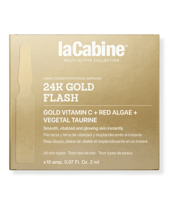 LACABINE 24K GOLD FLASH AMP B/10