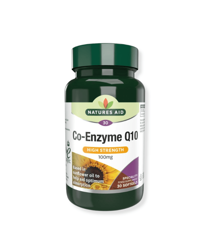 NATURES AID CO-ENZYME Q10 100MG GEL B/30