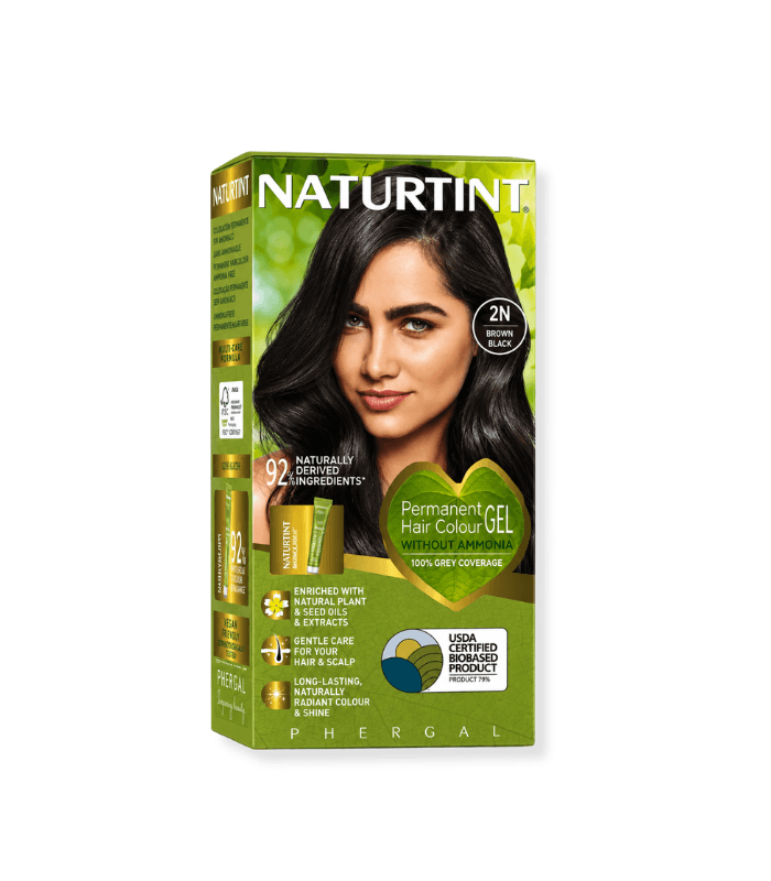 NATURTINT COLORATION 2N BRUN NOIR 170ML