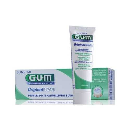 GUM Original White Dentifrice blanchissant 75 ml