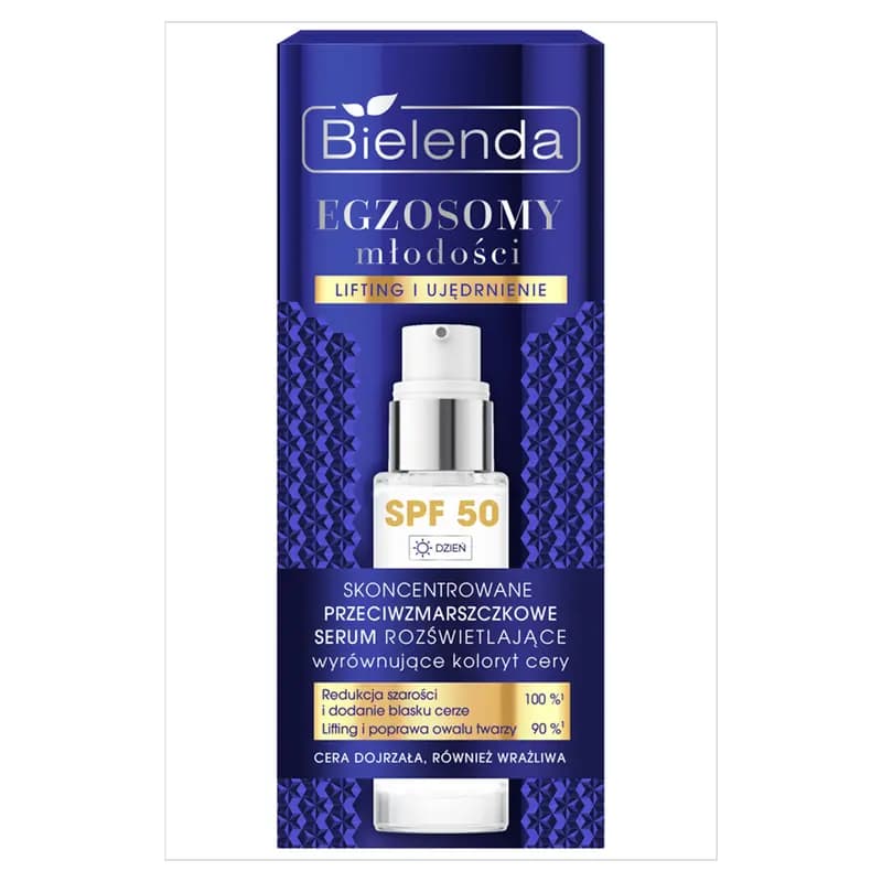 BIELENDA Egzosomy Serum przeciwzmarszczkowe SPF 50
