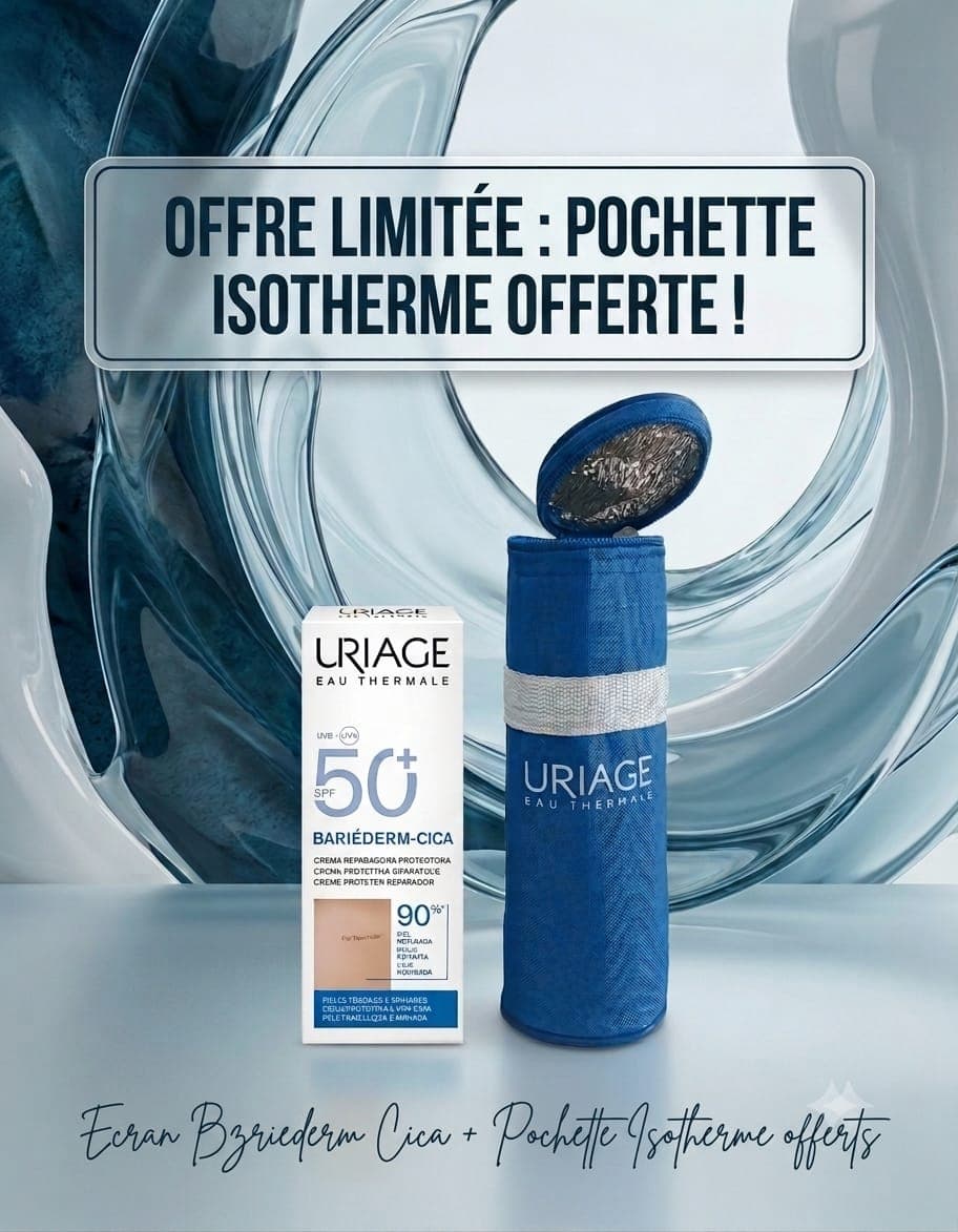 URIAGE BARIEDERM-CICA SPF 50+ AVEC POCHEETE ISOTHERME OFFERTE