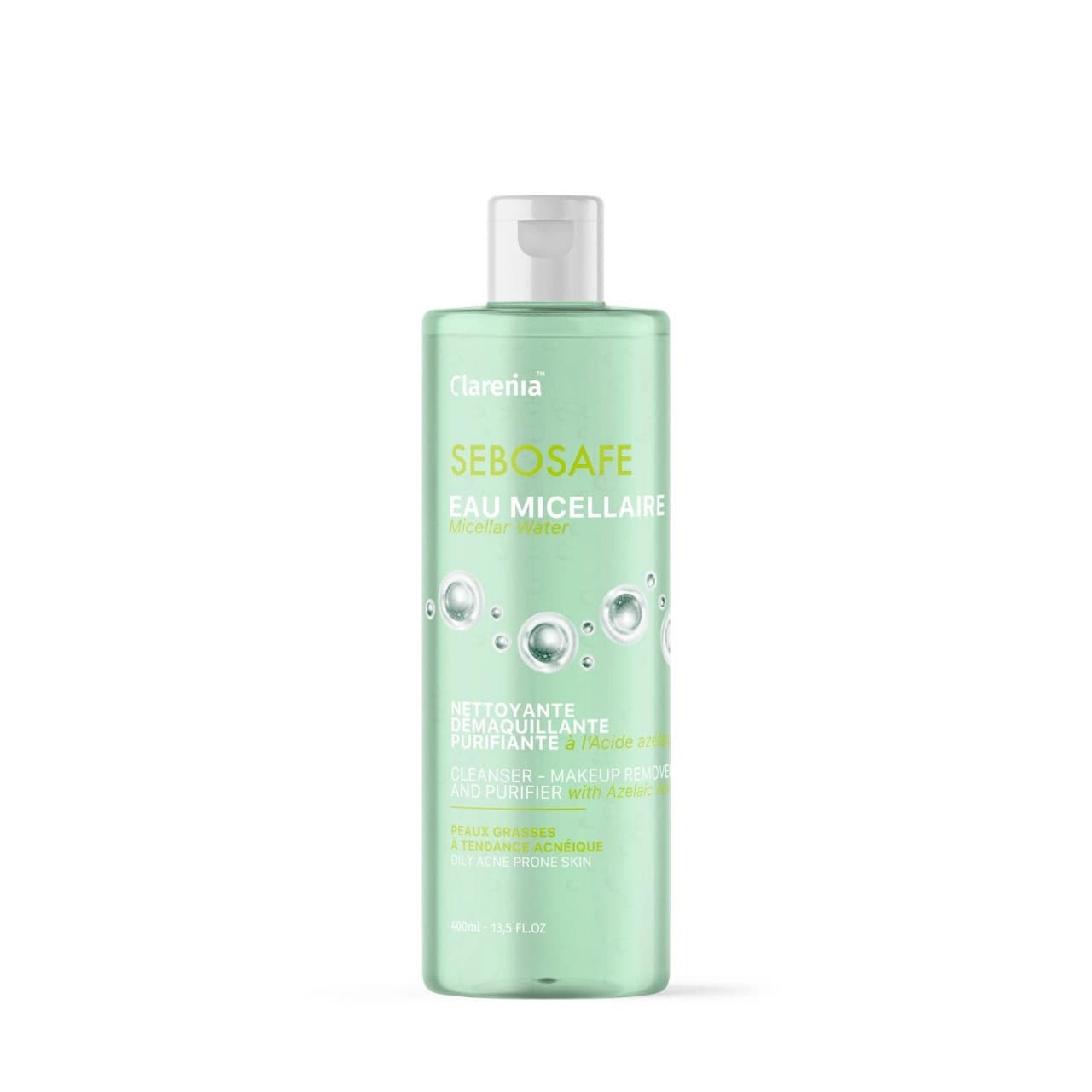 CLARENIA SEBOSAFE EAU MICELAIRE 400ML