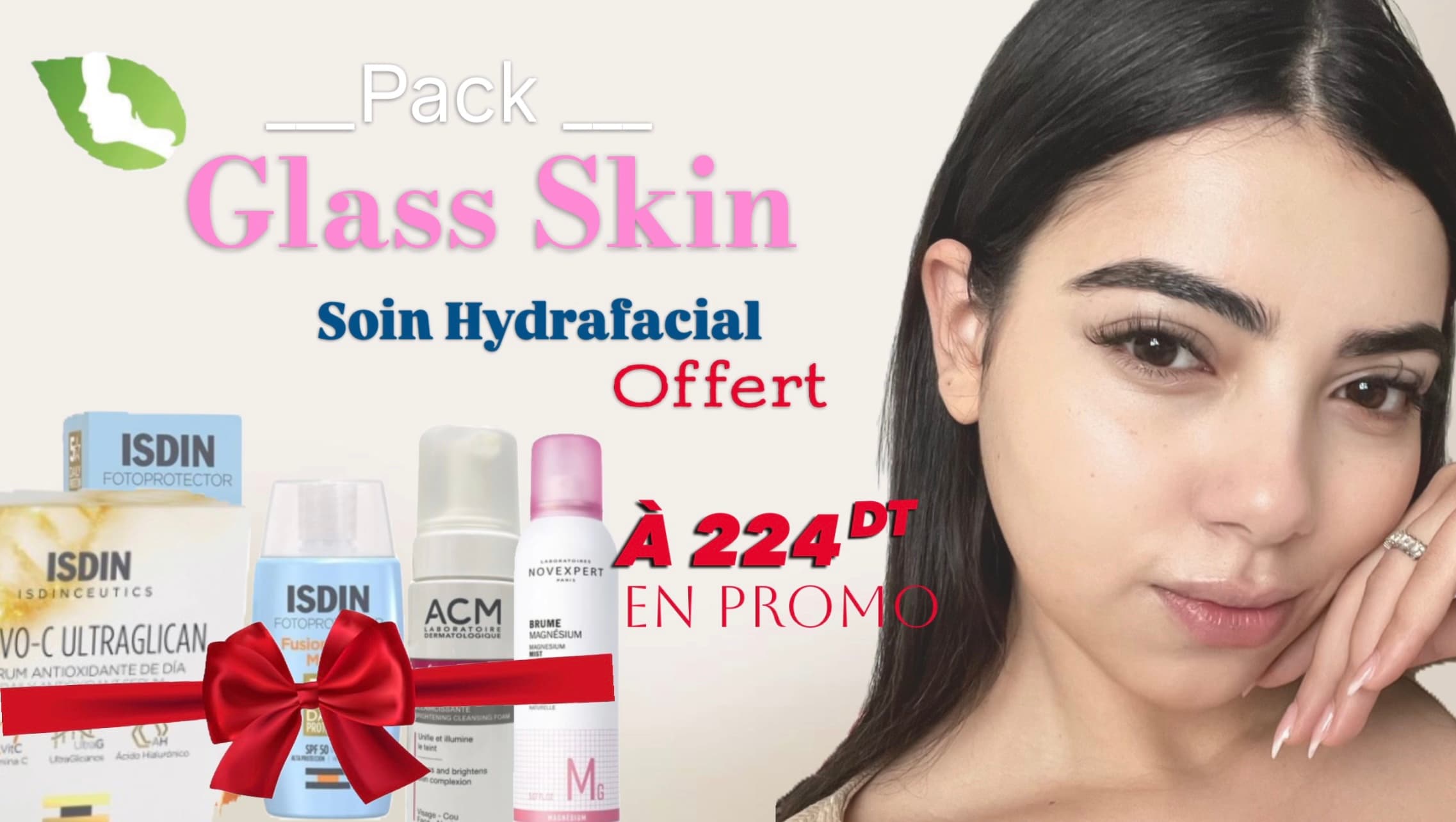 Pack glassy skin