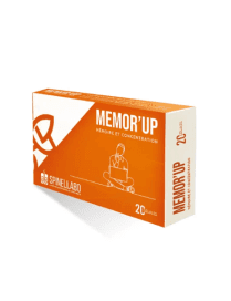 COMPLEMENT ALIMENTAIRE MEMOIRE ET CONCENTRATION MEMOR UP 20 GELULES