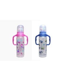 BIBERON EN PLASTIQUE AVEC ANSES BABY NOVA 240ML