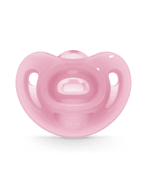 SUCETTE PEAU SENSIBLE EN SILICONE NUK 0-6M