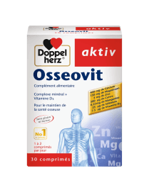 COMPLEMENT ALIMENTAIRE DOPPELHERZ AKTIV OSSEOVIT 30 GÉLULES
