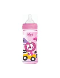 BIBERON ROSE CHICCO WELL BEING 2 MOIS ET PLUS 250ML