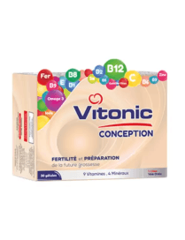 COMPLEMENT ALIMENTAIRE VITAL VITONIC CONCEPTION 30 GELULES