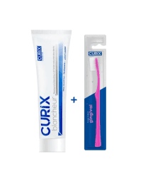 DENTIFRICE BLANCHEUR CURIX + BROSSE GRATUIT