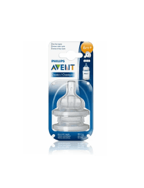 TETINE BIBERON AVENT CLASSIC ANTI-COLIC 2PIECES 6M+